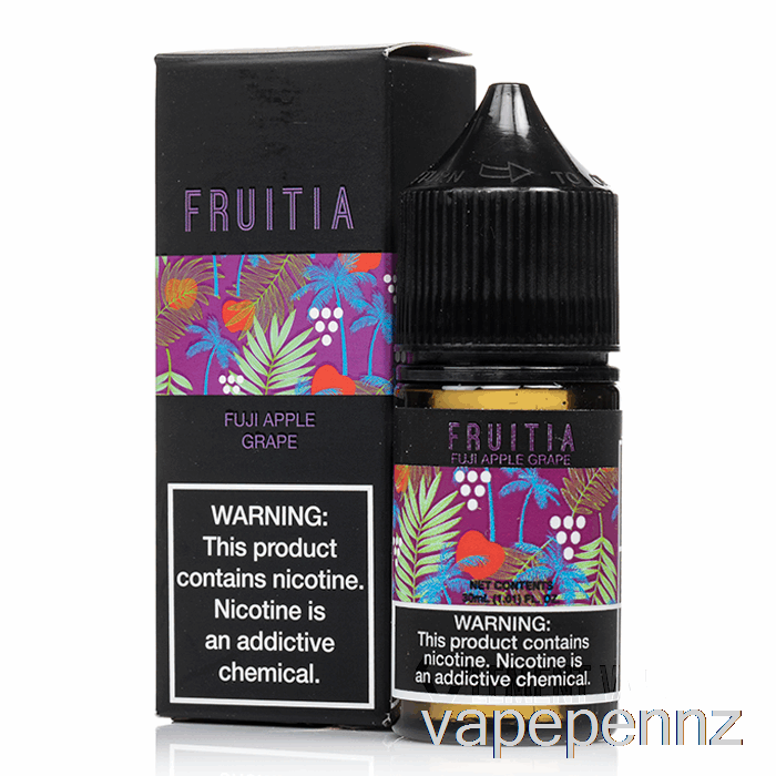 Fuji Apple Grape - Fruitia Salts - 30mL 50mg VAPE NZ